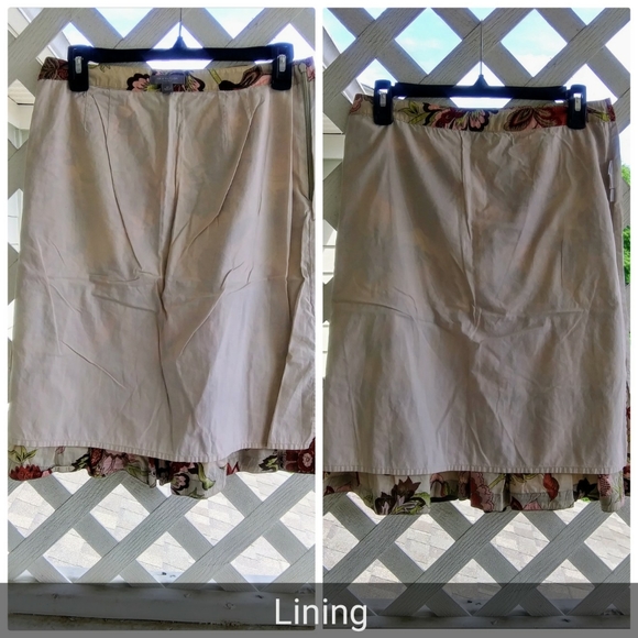 Ann Taylor Petites Floral Printed Skirt - Picture 4 of 5